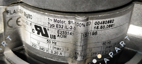 P15.50.0661 фан прирабница