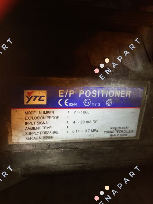 YT-1000 E/P ПОЗИЦИОНЕР